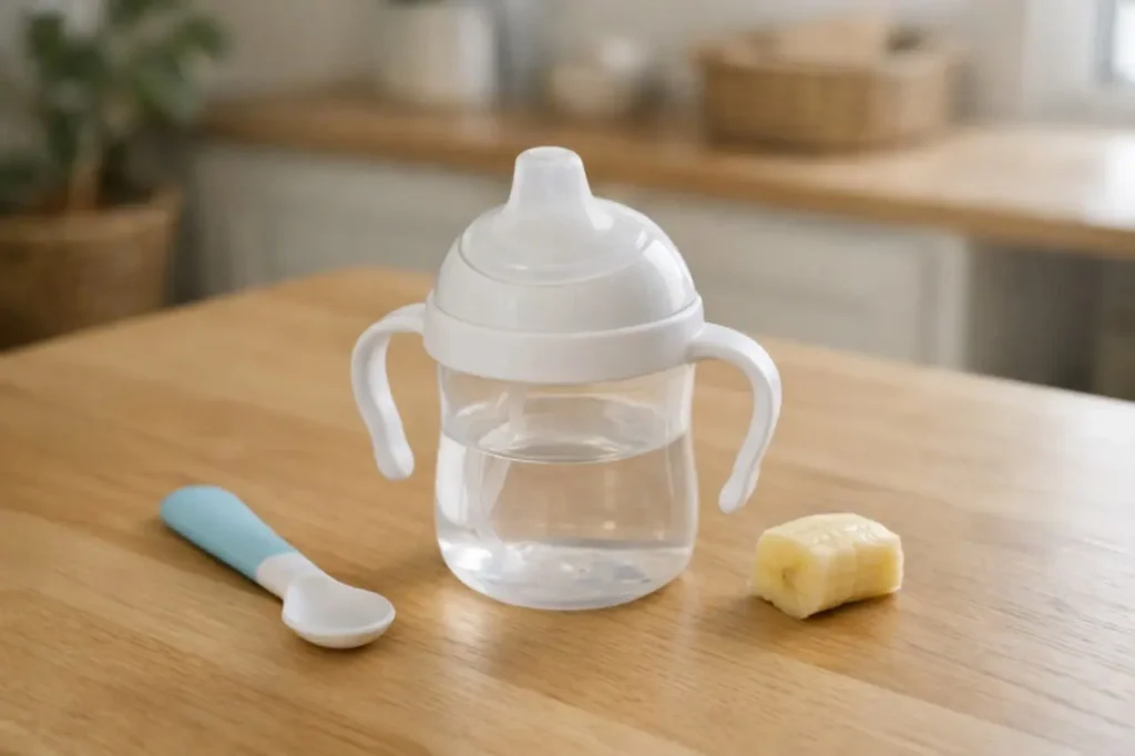 Jak nauczyć dziecko pić z kubka B.Box? Sprawdzone metody